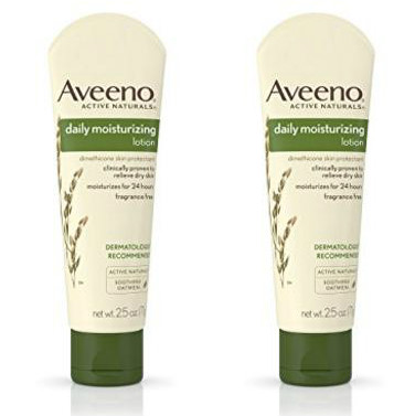 Aveeno Daily Moisturizing Lotion, 2.5 Fl. Oz (Pack of 2) – Only $3.44!