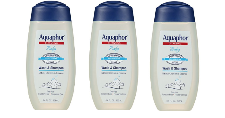 Aquaphor Baby Wash & Shampoo 8.4 fl. oz. (Pack of 3) Only $12.47 Shipped!