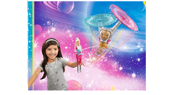 Barbie Star Light Galaxy Barbie Doll & Flying Cat Only $8.50! (Reg. $24.99)