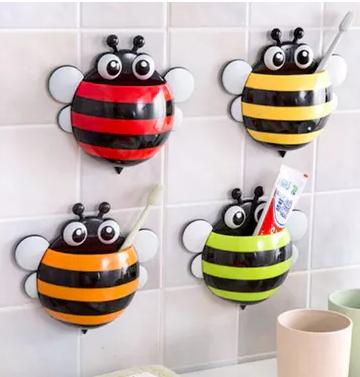 Cute Bee Suction Toothbrush Holder – Only $4.99!