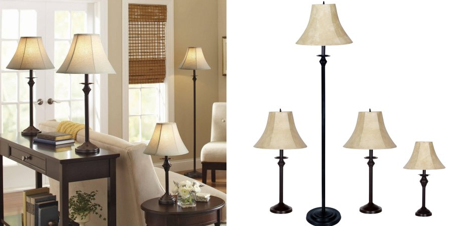 Better Homes and Gardens 4-Piece Lamp Set—$49.00!