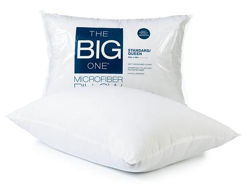 Kohl’s Cardholders: The Big One Microfiber Pillow – Only $2.79 Shipped!