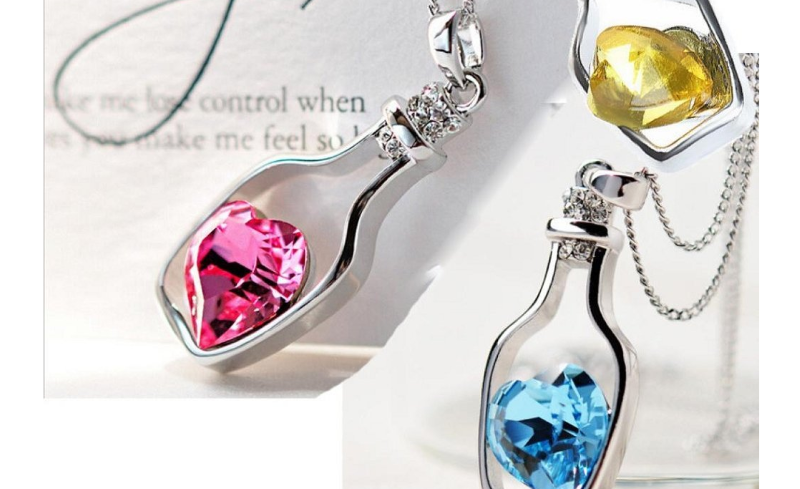 Gemstone Bottle Necklaces Only $3.59 SHIPPED!