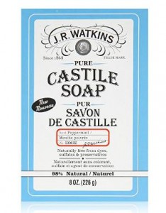 J.R. Watkins Pure Castile Bar Soap, Peppermint – Only $3.75!