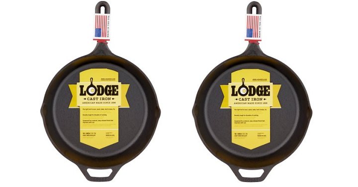 Lodge Logic 10-1/4″ Cast Iron Skillet Only $13.66! (Reg. $15.92)