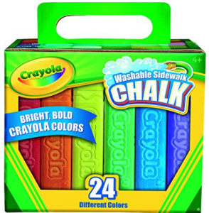Crayola 24 Count Sidewalk Chalk $2.47!