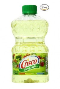 Crisco Pure Canola Oil, 32-Ounce (Pack of 9) – Only $14.19!