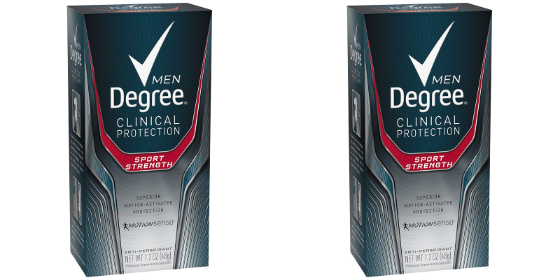 Degree Men Clinical Antiperspirant 2-pack ONLY $6.30 Shipped!!