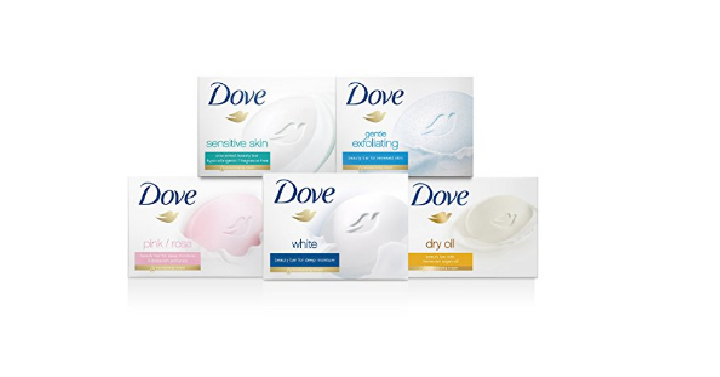 Dove Beauty Bar, Sensitive Skin 4 oz (16 Bar) Only $12.81 Shipped! That’s Only $0.80 per Bar!
