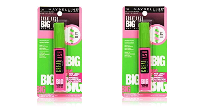 Move Fast! Maybelline New York Washable Mascara Only $0.99! (Add-On Item)