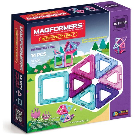 Magformers Inspire 14-Piece Magnetic Construction Set – Just $13.98!