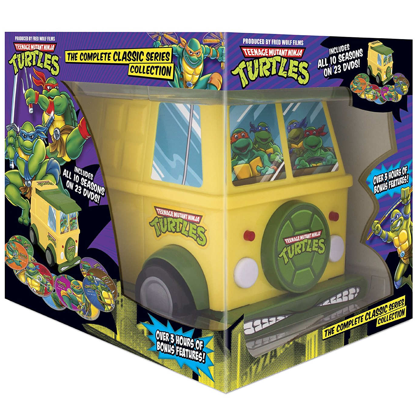 eenage Mutant Ninja Turtles: The Complete Classic Series Collection Only $49.99!