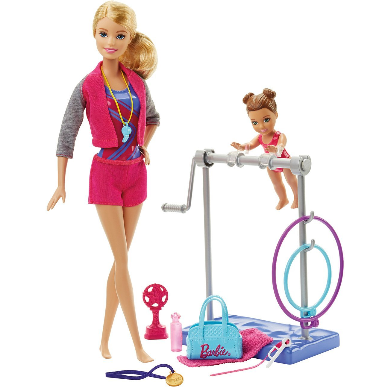 Barbie Gynmastic Coach Dolls & Playset Only $14.99! (Reg $19.99)