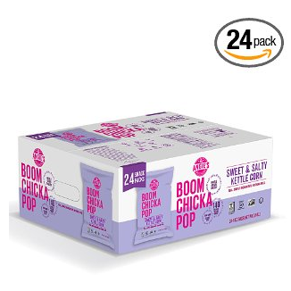 Angie’s BOOMCHICKAPOP Sweet & Salty Kettle Corn 24 Count Only $11.99 on Amazon!
