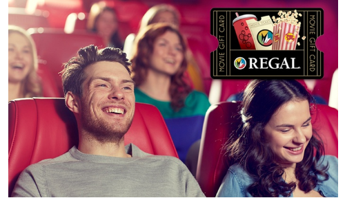 Groupon: $20 Regal Cinemas eGift Card Only $10! (Check Your Email!)