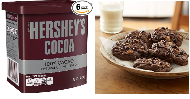 Hershey’s Natural Unsweetened Cocoa 6 Pack Only $12.84 on Amazon!