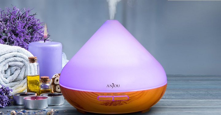 Essential Oil Diffuser Anjou Aromatherapy Diffuser Only $24.79!