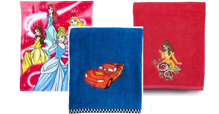 Kohls: Kid’s Disney & Hooded Towels ONLY $6.99 Shipped For Cardholders!