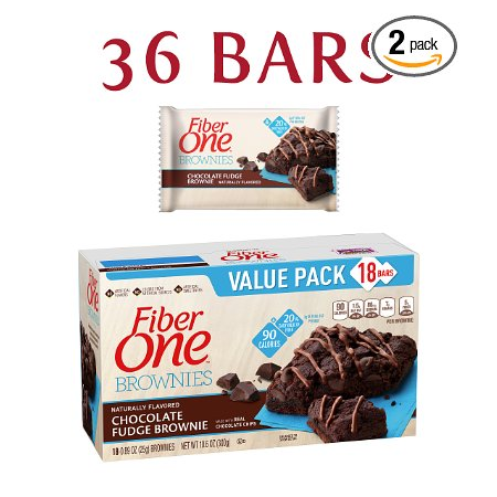 Fiber One 90 Calorie Soft-Baked Bars Chocolate Fudge Brownie Only $11.15 Shipped!