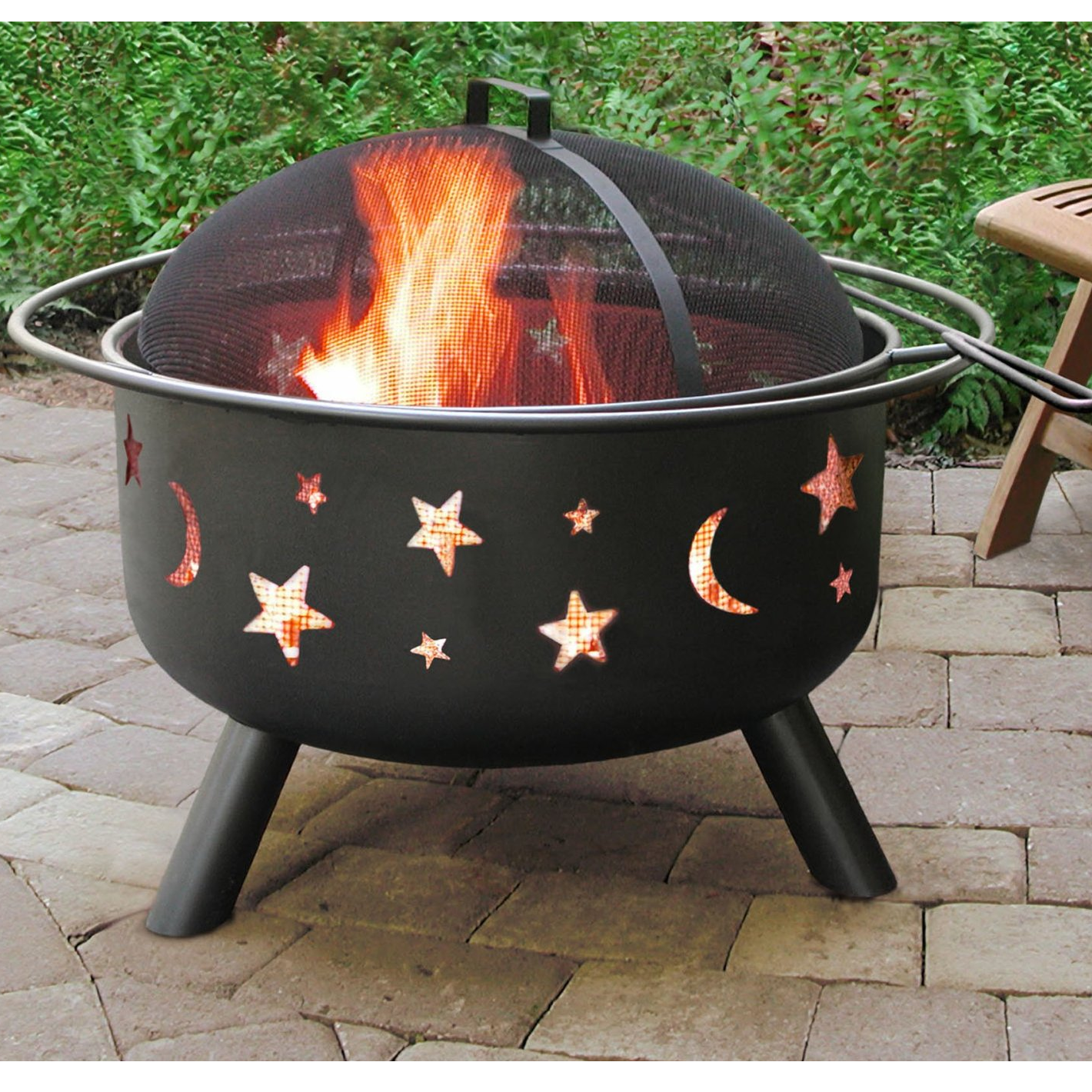 Big Sky Stars and Moons Firepit Only $71.04 Shipped!