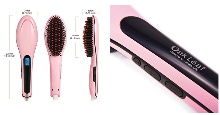 Pro Detangling/Straightening Hair Brush Only $16.99!