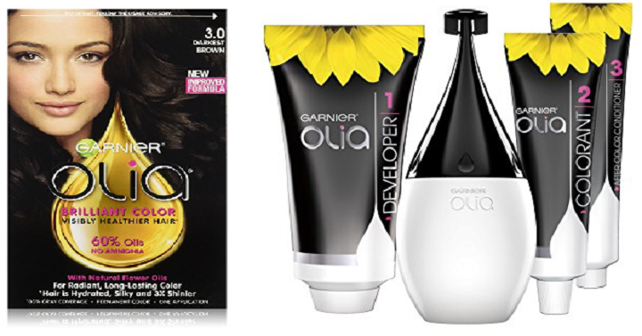 Garnier Olia Oil Powered Permanent Hair Color – Darkest Brown – Only $2.69 Shipped!