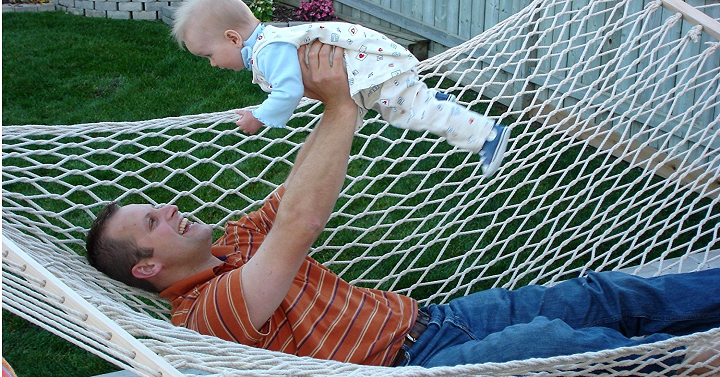 Cotton Rope Double Hammock Only $37.48 Shipped!