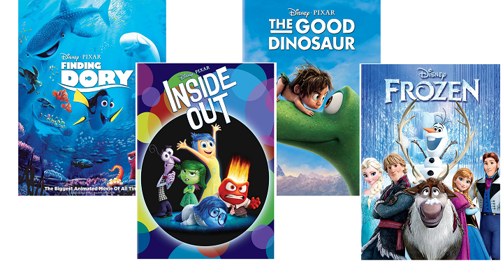 Hurry! Hollar: Disney Movie Downloads ONLY $1.00! (Includes: Frozen, Finding Dory, The Good Dinosaur & More!)