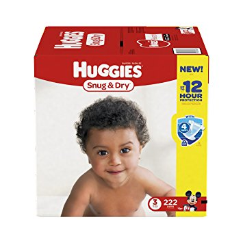 Amazon: Huggies Size 3 Diapers Only $.13 Each Shipped! (STOCK UP PRICE!!)