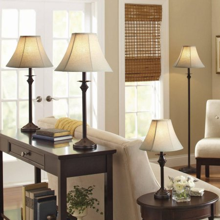 Better Homes and Gardens 4 Piece Lamp Set Only $49.00!