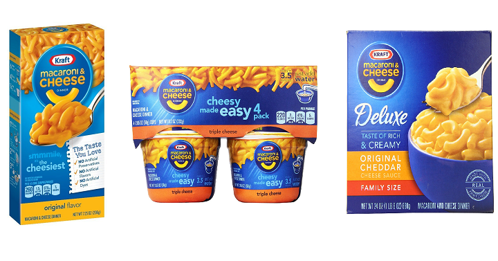 Amazon: 15% Off Select Boxed Meals – Kraft Macaroni & Cheese Only $.64 Each Shipped!