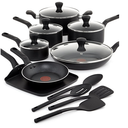 Macy’s: T-Fall Culinaire 16 Piece Cookware Set Only $59.99 + $15 Back in Macy’s Money!