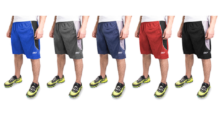5-Pack: Reebok Men’s Two-Toned Performance Mesh Shorts Only $36.99 Shipped!