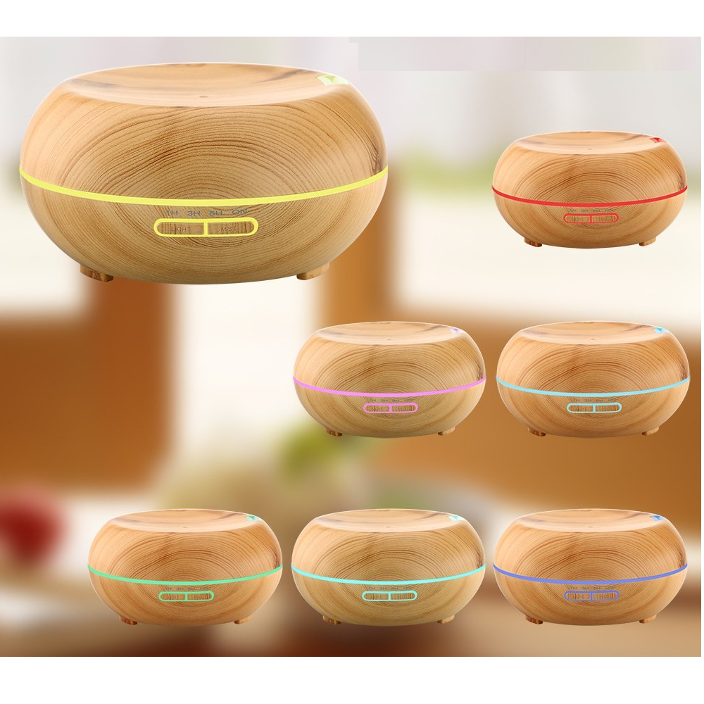 Amazon: Wood Grain Aromatherapy Essential Oil Diffuser Humidifier Only $21.89!
