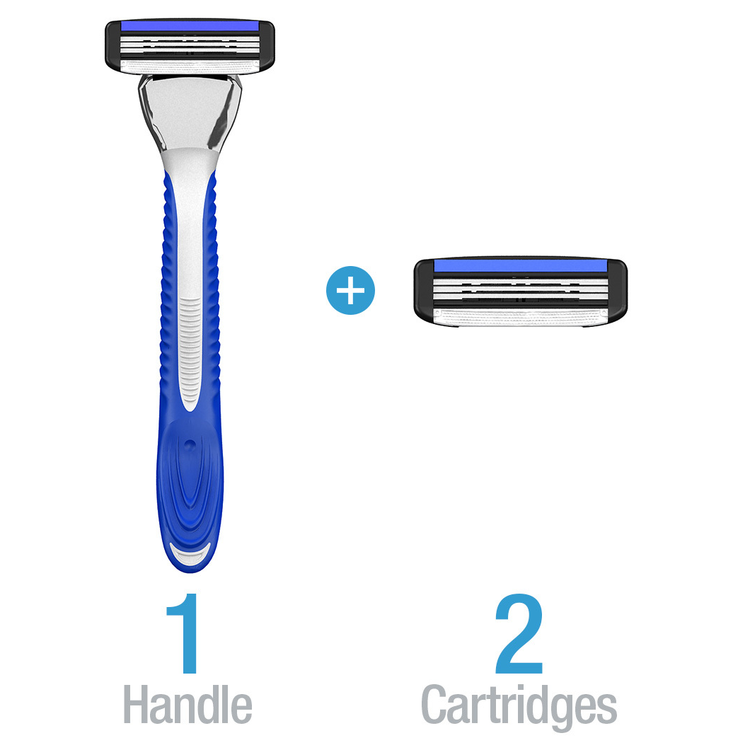 HOT!! DorcoUSA Pace 3 Handle + 2 Cartridges Only $2.49 Shipped!