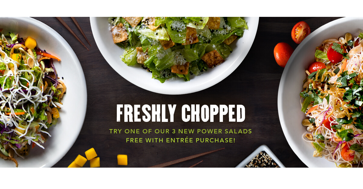 FREE Entree at P.F. Chang’s With Any Entree Purchase!