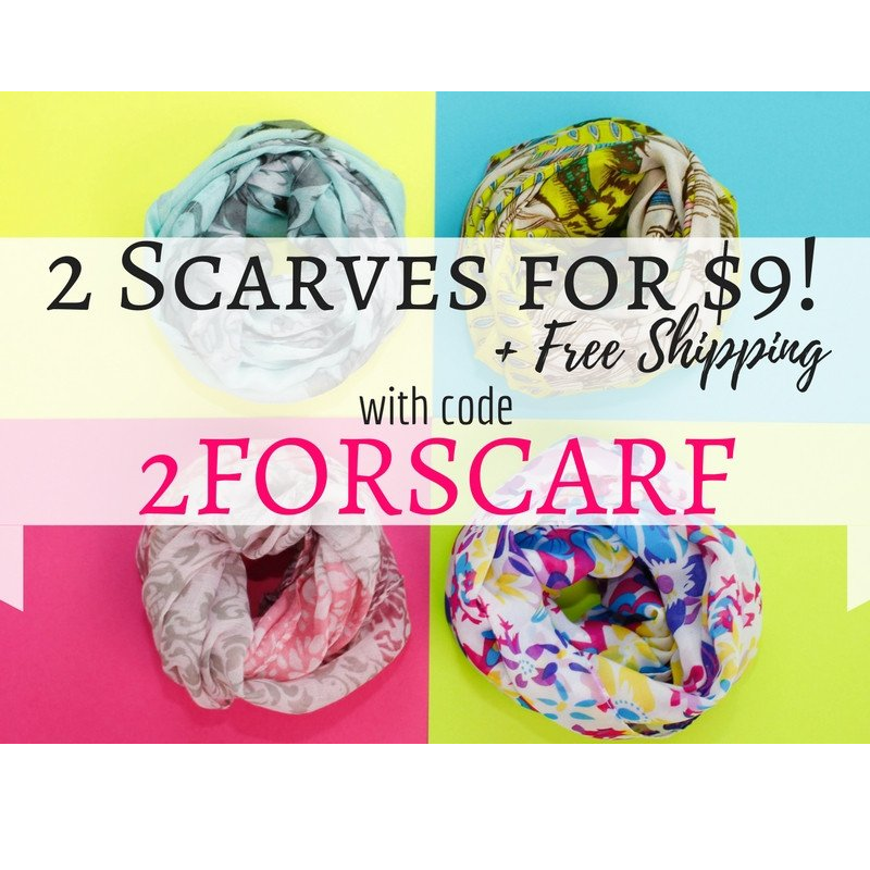 Cents of Style: 2 Scarves For Only $9.00 + FREE Shipping!