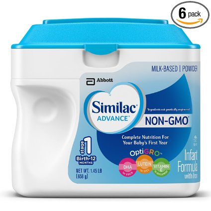 Similac Advance Non-GMO Infant Formula ONLY $18.33 Per Tub!