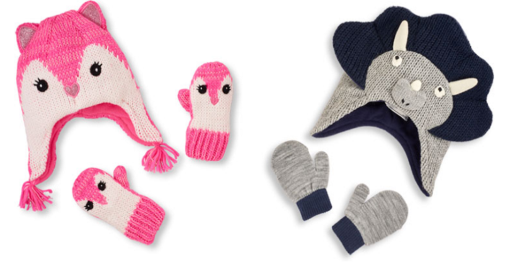 Adorable Toddler Hat & Mittens Sets Only $2.99 Shipped from The Children’s Place!