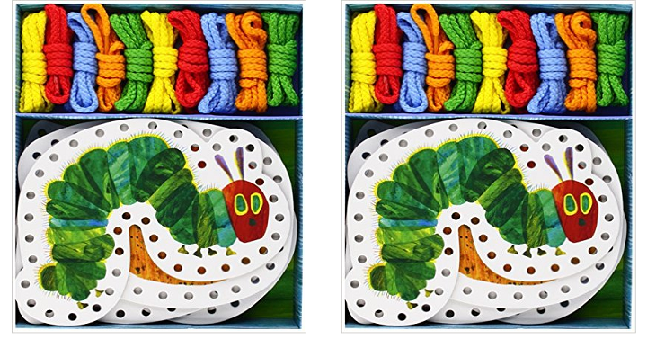 The Very Hungry Caterpillar Lacing Cards Only $7.51!
