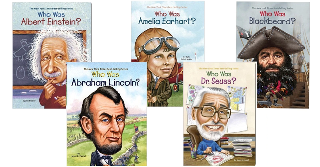 Amazon: Who Was Series Educational History Paperback Books ONLY $2.49!