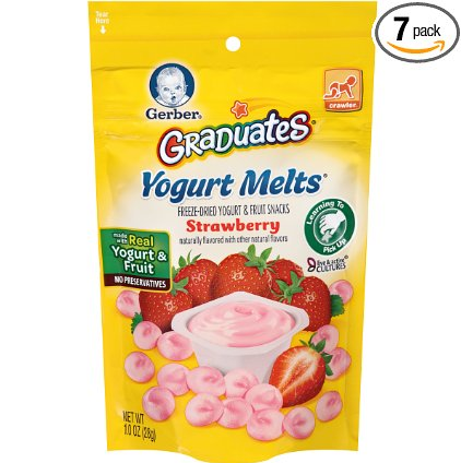 Gerber Graduates Yogurt Melts (Strawberry) Pack of 7 Only $12.04!