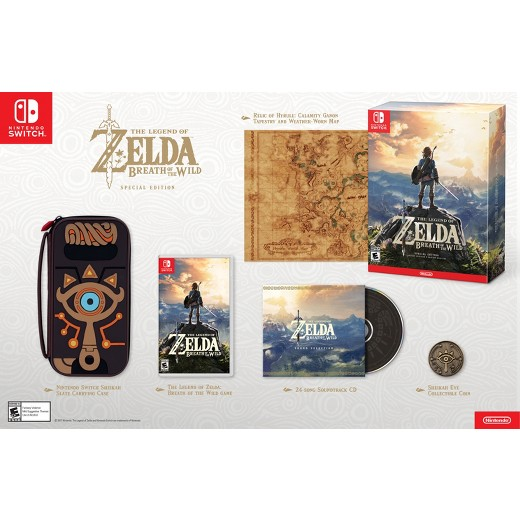 The Legend of Zelda Breath of Wild Special Edition Only $99.99 Shipped! (Sold Out at Other Stores)