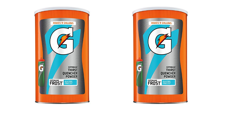 Gatorade Thirst Quencher Powder, Frost Glacier Freeze, 76 Ounce Only $9.18 Shipped!
