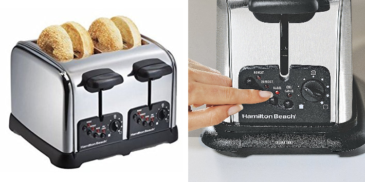 Hamilton Beach Classic Chrome 4 Slice Toaster—$21.48! (Reg $49.99)