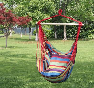Sorbus Hanging Rope Hammock Chair – Only $26.99!