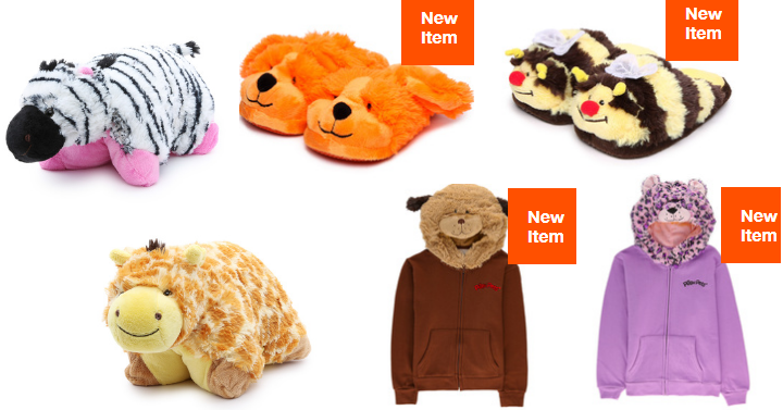 YAY! Pillow Pet Sweatshirts Only $5, Slippers Only $3, and Pets Only $2!