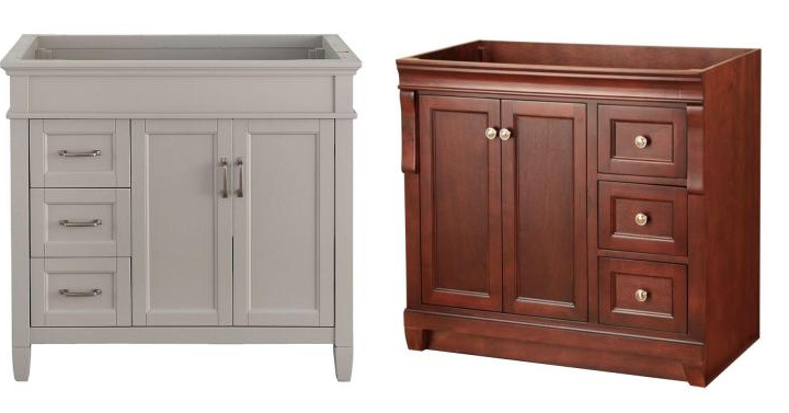 Home Depot: Save up to 40% on Vanity  Cabinets! (Today, March 6th Only)