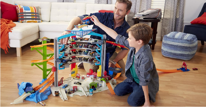 Wow! Hot Wheels Ultimate Garage Playset With Car Wash Only $58.60 Shipped! (Reg. $99.99)