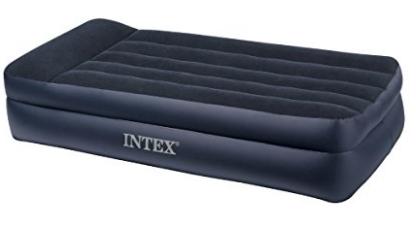 Intex Pillow Rest Raised Twin Airbed with Built-in Pillow and Electric Pump – Only $21.99!
